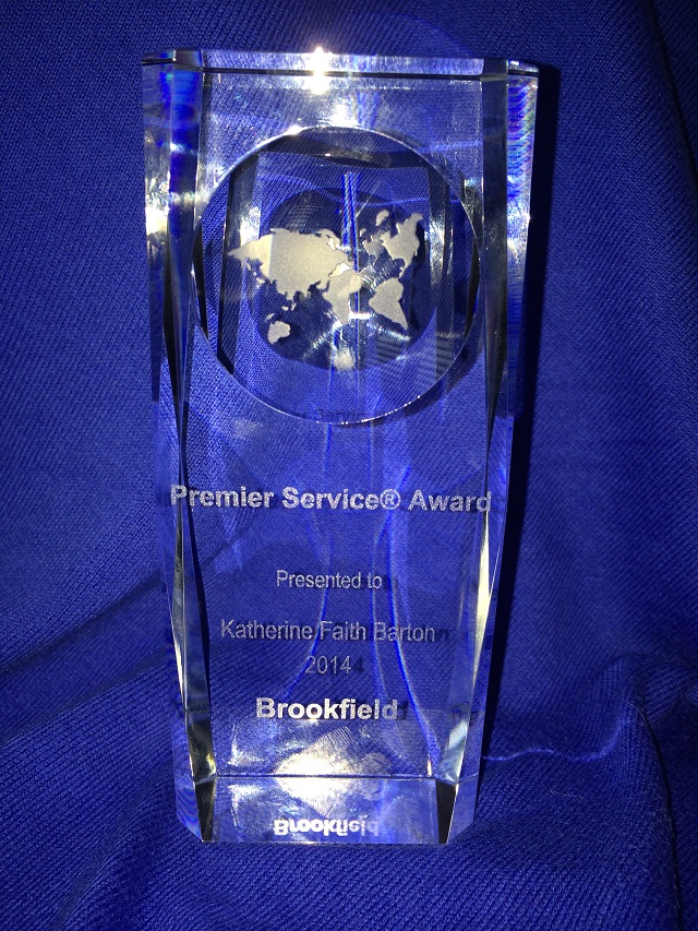 Brookfields Award 2015